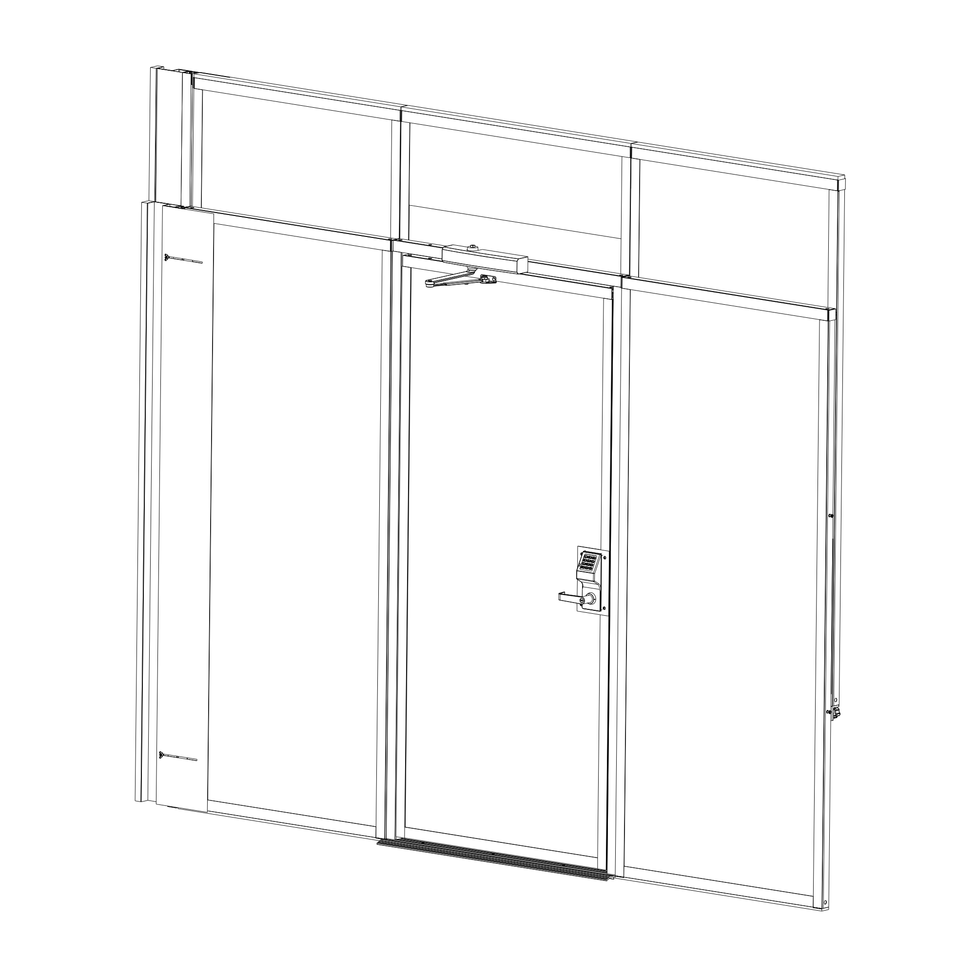 8 ft Corridor Kit - Rapid Room 1500