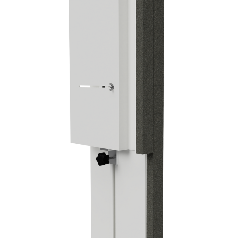 Ceiling grid clip for securing ICRA barrier to ceiling